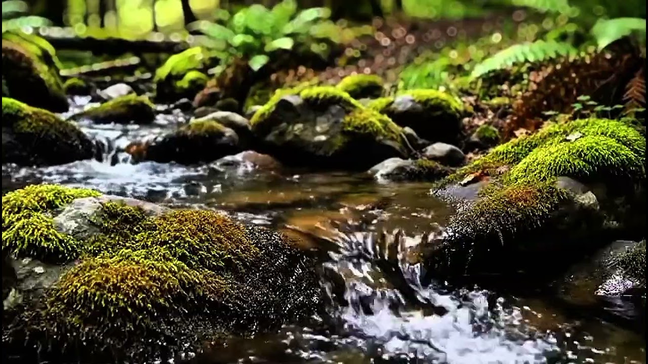 Pure Forest Stream Ambience 🌿 | Calm Nature Sounds for Focus, Study & Relaxation