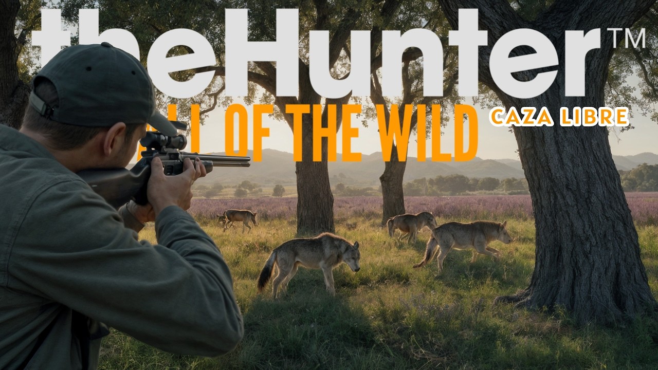 CORZOS, LOBOS Y MAS EN CUATRO COLINAS | CAZA LIBRE | TheHunter: Call Of The Wild