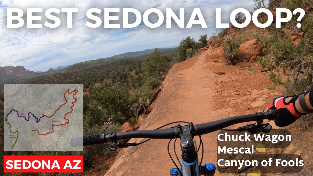 Sedona MTB - Chuck Wagon, Mescal, and Canyon of Fools - Best Sedona Loop? [4K] Pivot Trail429