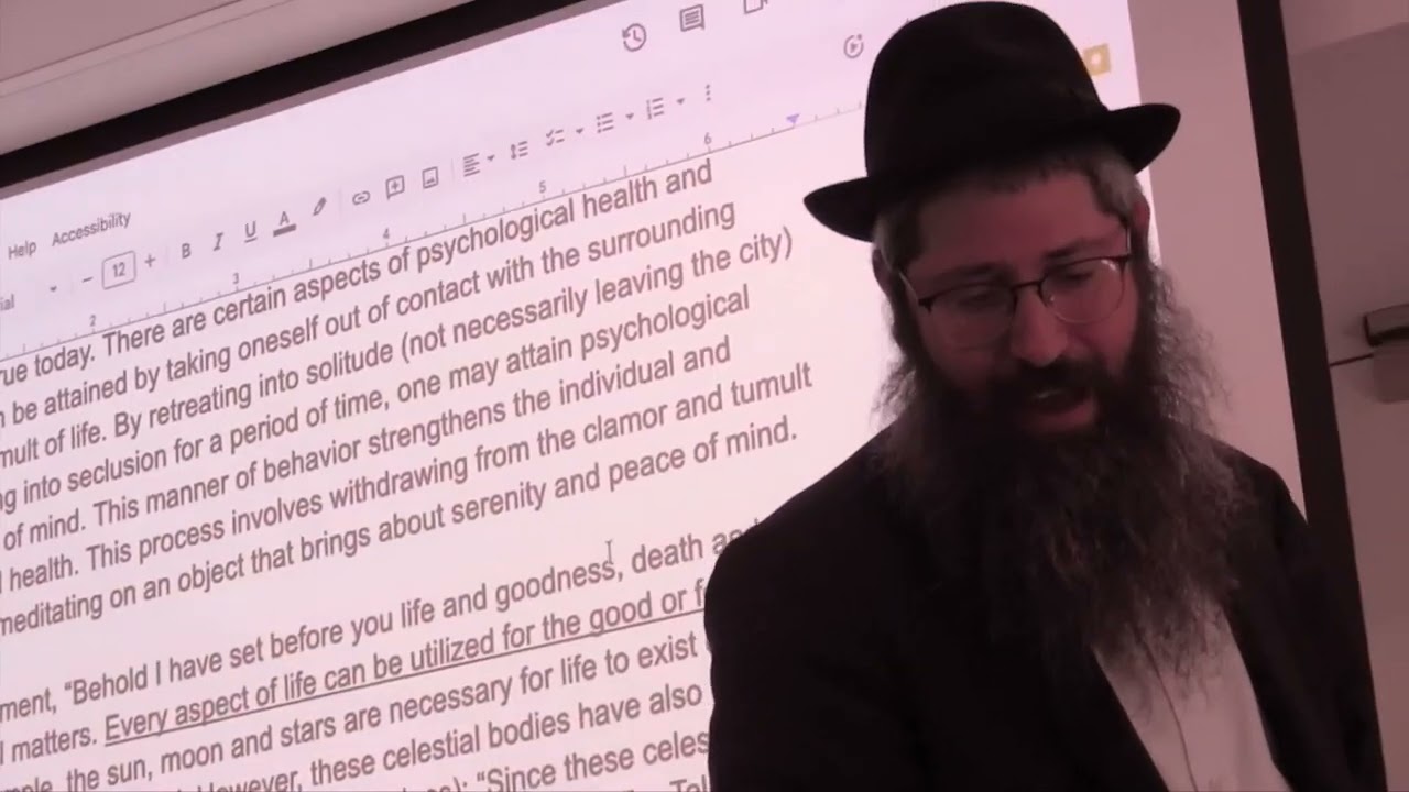 Yoga, Breathwork & Meditation - The Rebbe's Approach