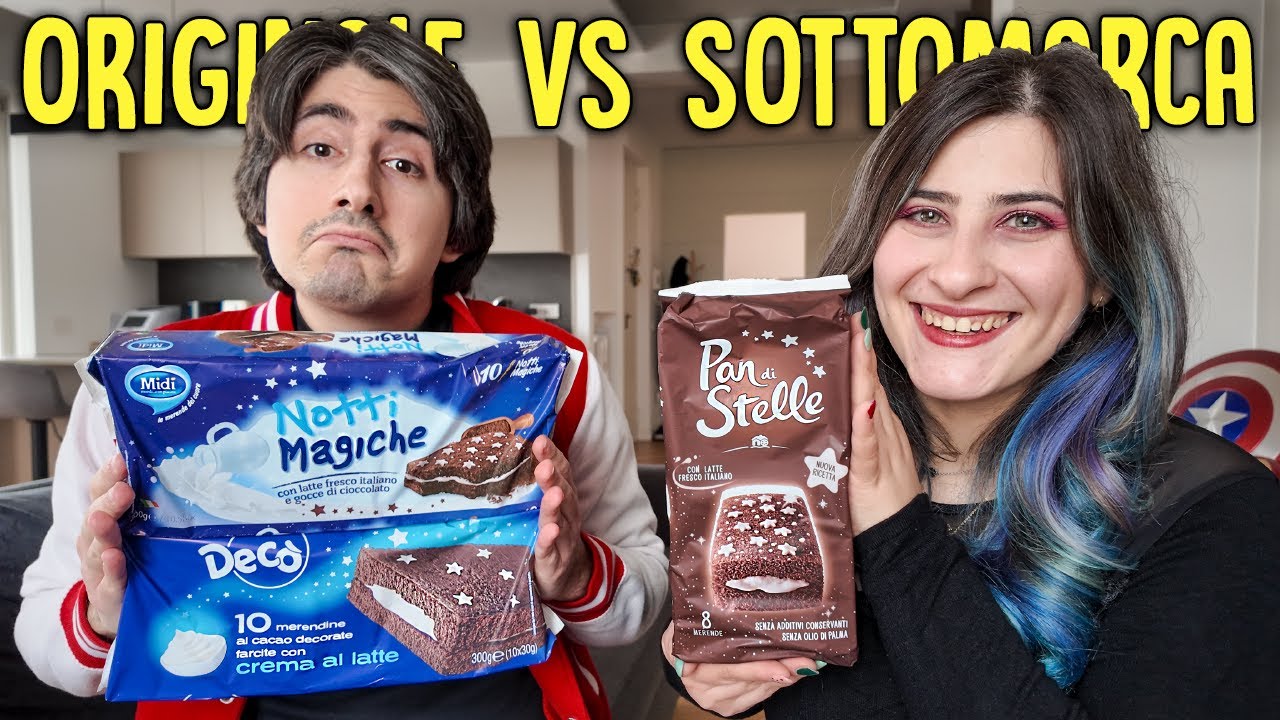 CIBI ORIGINALI vs SOTTOMARCA: qual è la MERENDINA MIGLIORE?