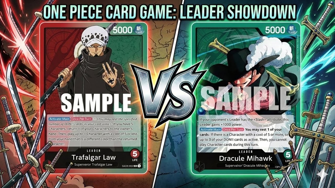 Law 🔴🟢 VS Mihawke 🟢 | OP14 One Piece TCG [Ita]
