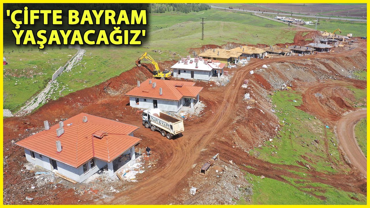Nurdağı'nda Depremzede Köylüler, Bayramda Evlerine Kavuşuyor