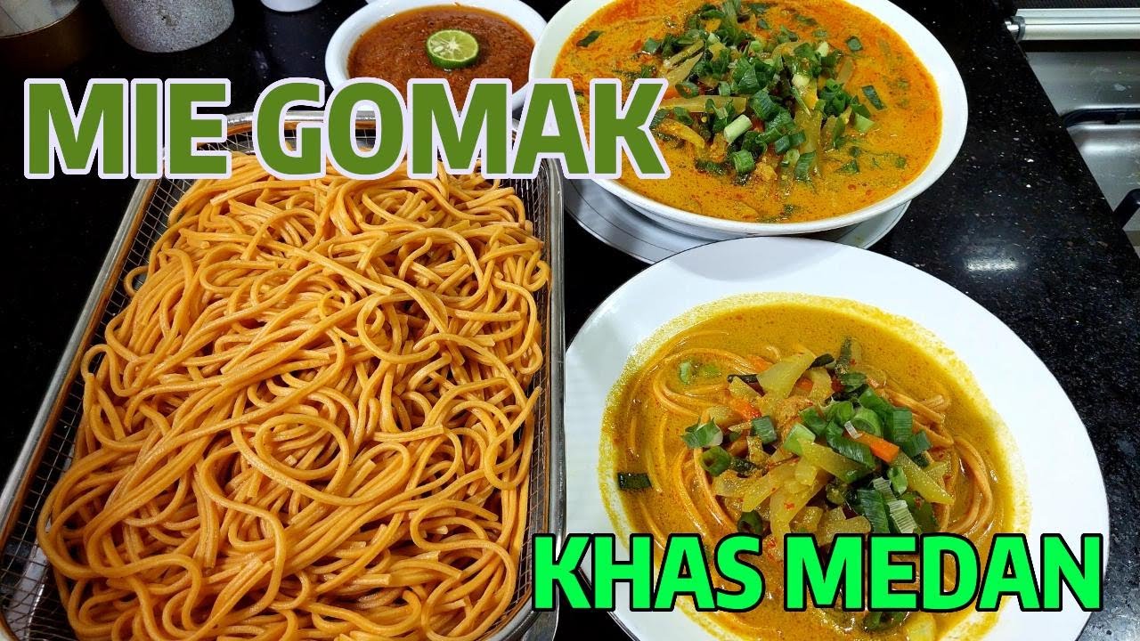 MIE GOMAK KUAH KHAS MEDAN|Mie Lidi Bersantan Enak & Gurih|Dilengkapi Sambal Andaliman Dan Kecombrang