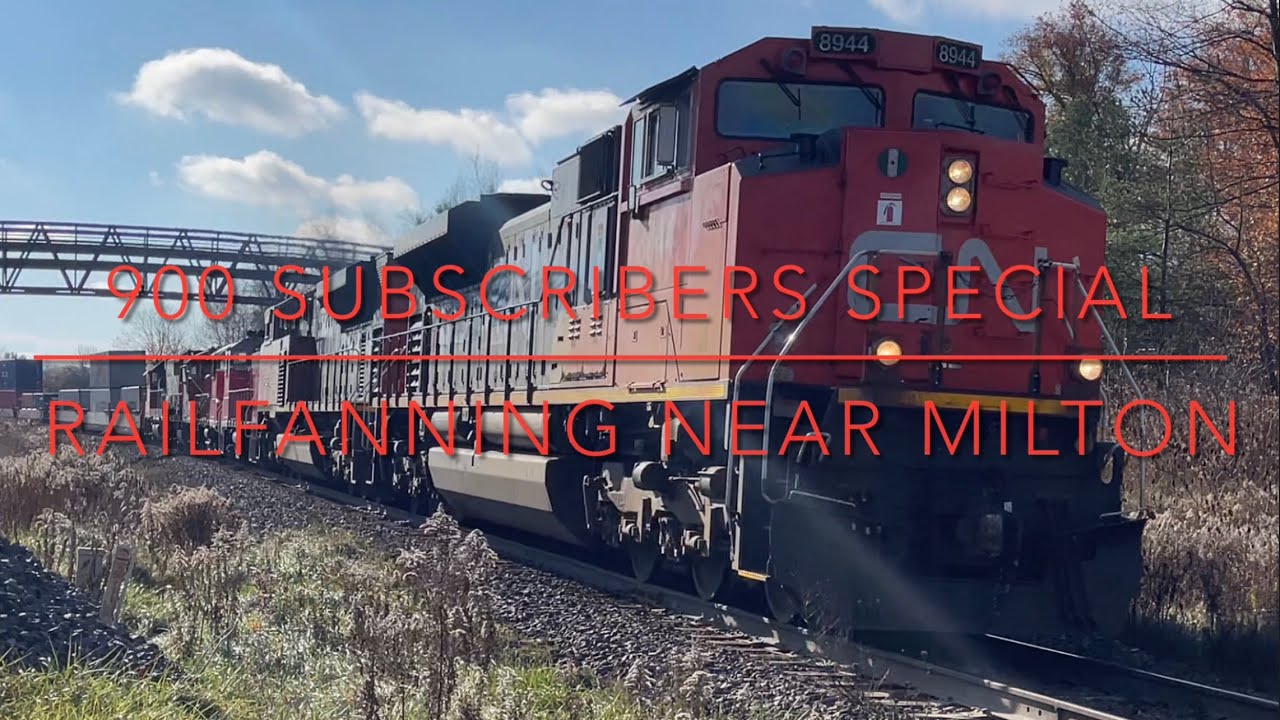 (900 Subscribers Railfan Special) Epic Railfanning at Scotch Block on the Halton Sub