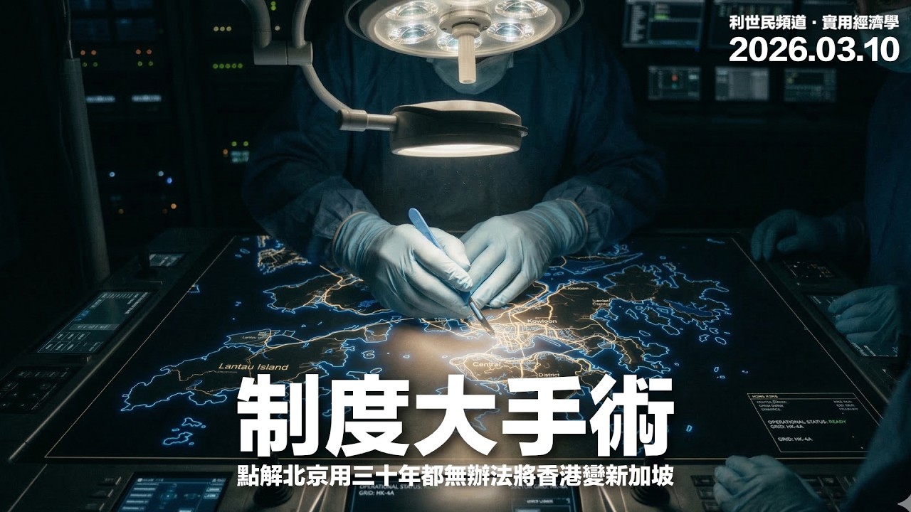 香港負債全球第一！負債 380% GDP 背後的尋租經濟．香港的城市基因為何決定了它的命運  #利世民 #實用經濟學 #日常政治學