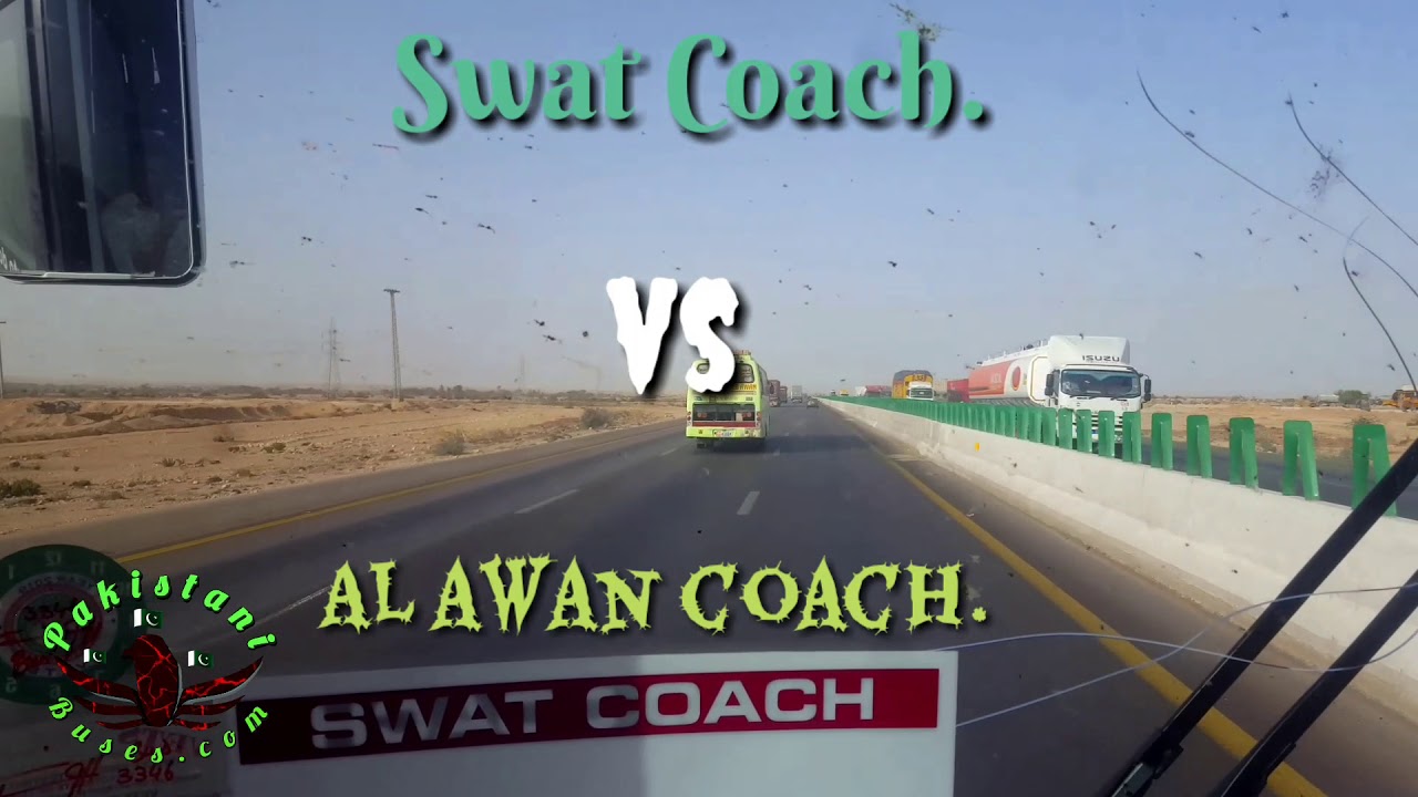 Youtong master on top speed Swat coach vs Al awan coach.