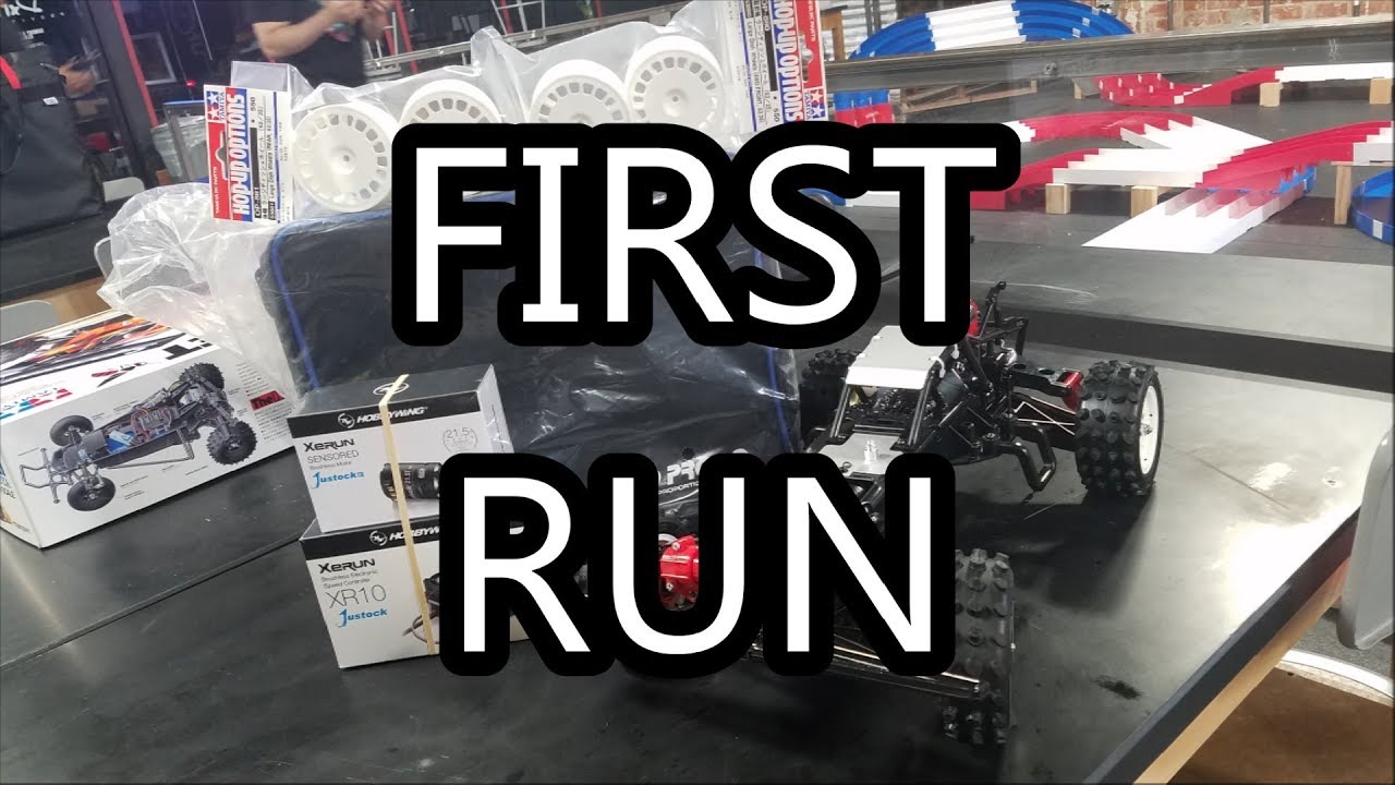Tamiya RC Build: Hot Shot 1/10 RC Electronics and First Run!