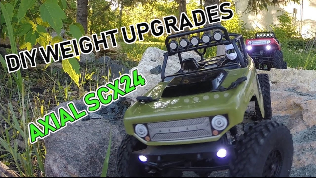 AXIAL SCX24: DIY WEIGHT UPGRADES