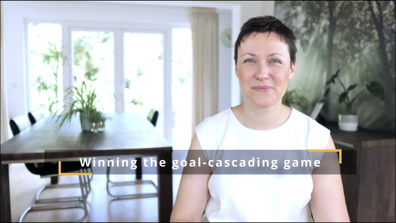 Winning the goal cascading game