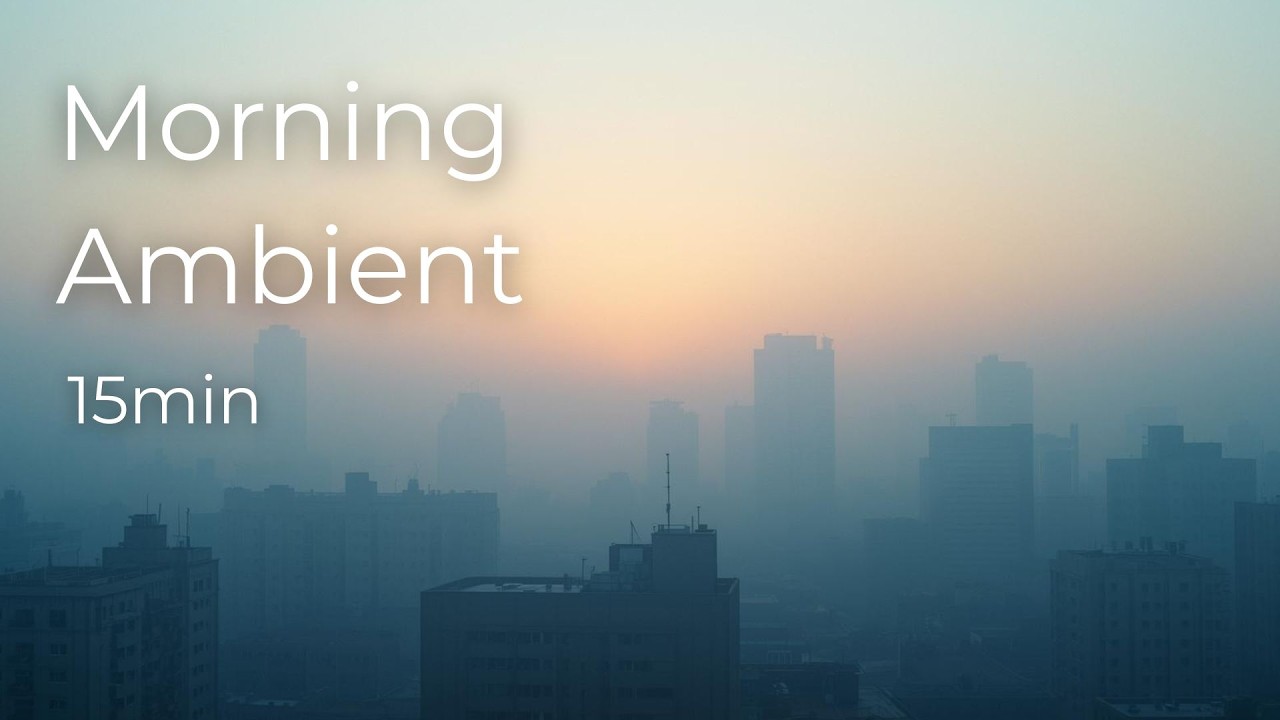 Morning Ambient for Commute | 15min Calm Ambient
