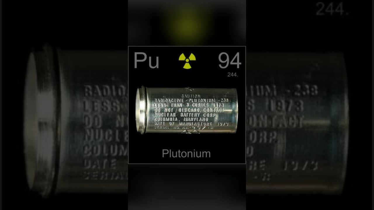 Plutonium: The Power of the Atomic Age! #fypシ゚viral #science
