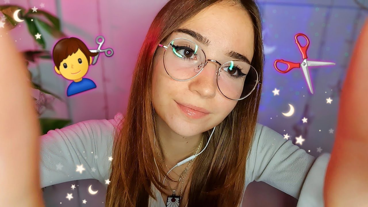 ASMR ✂ Roleplay COIFFEUR (avec supplément massage de tête) 💆‍♂️