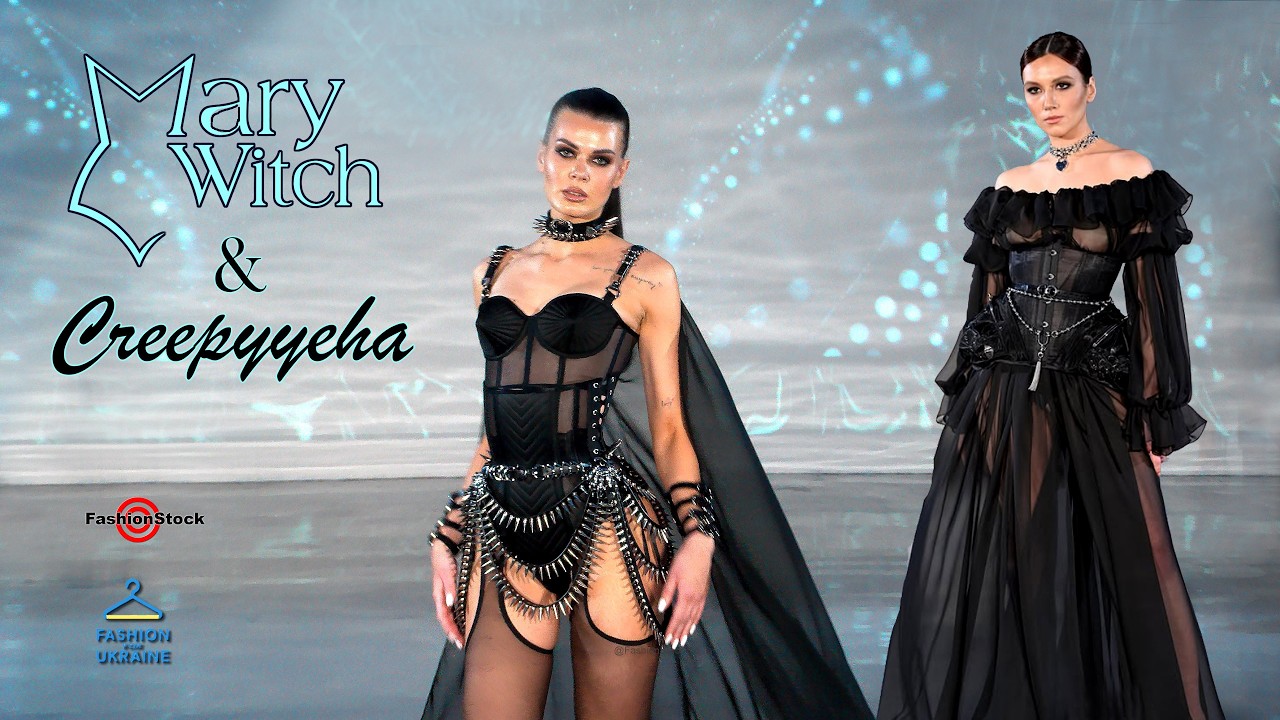 Показ мод Mary Witch Corset в формате 4K | NYFW Fashion 4 Ukraine | Модели нижнего белья в Lavan ...