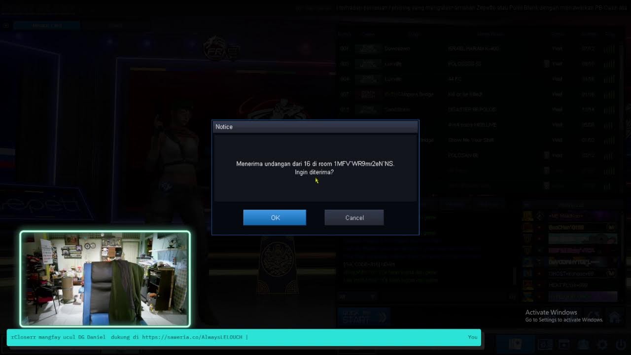 Kelas Sore Game Point Blank