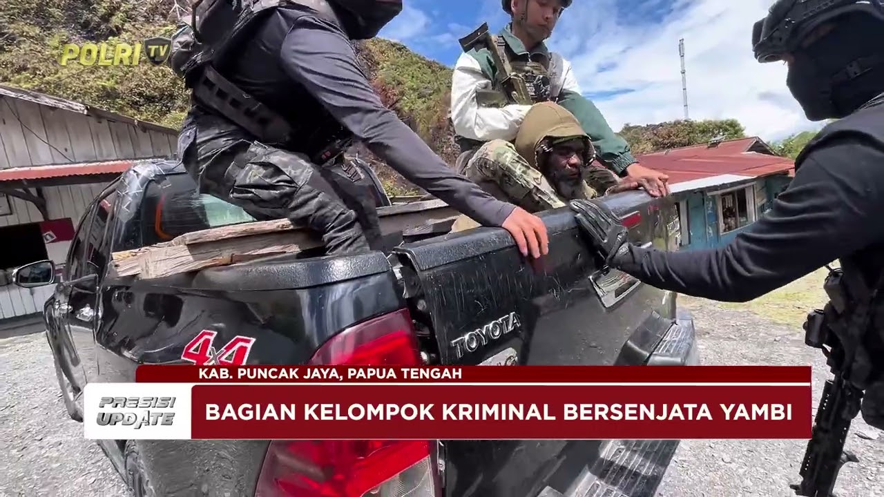 PRESISI UPDATE: SATGAS OPS DAMAI CARTENZ AMANKAN ANGGOTA KKB 16/08/2025 13.00