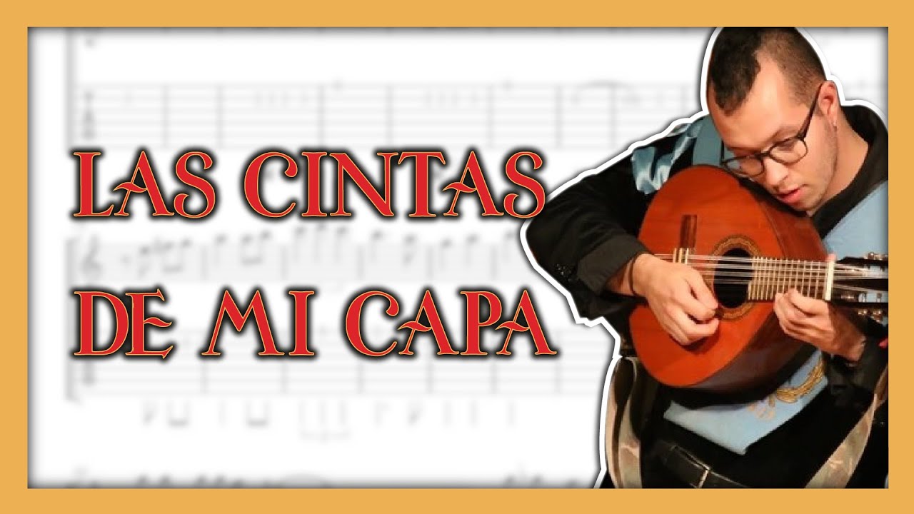 Cómo tocar LAS CINTAS DE MI CAPA | Baritono y bandurria | partitura cifrada