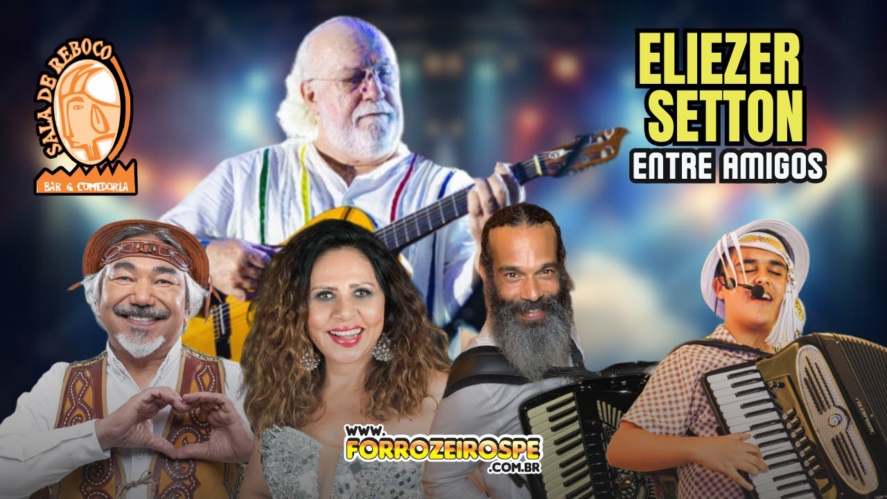 Show de Eliezer Setton & Convidados na Sala de Reboco Recife