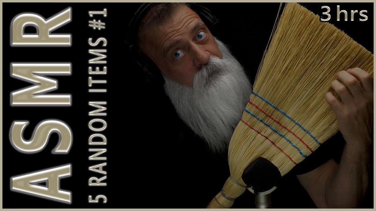 ASMR: 5 Random Items - Whispering, Tapping, Rustling, Crinkle, Squeak, Crunch, Crackling, Scratching