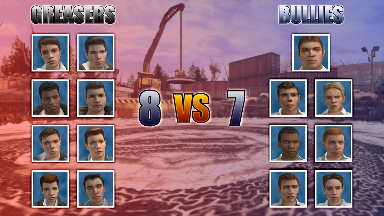 BULLY SE : Greasers vs Bullies Full HD