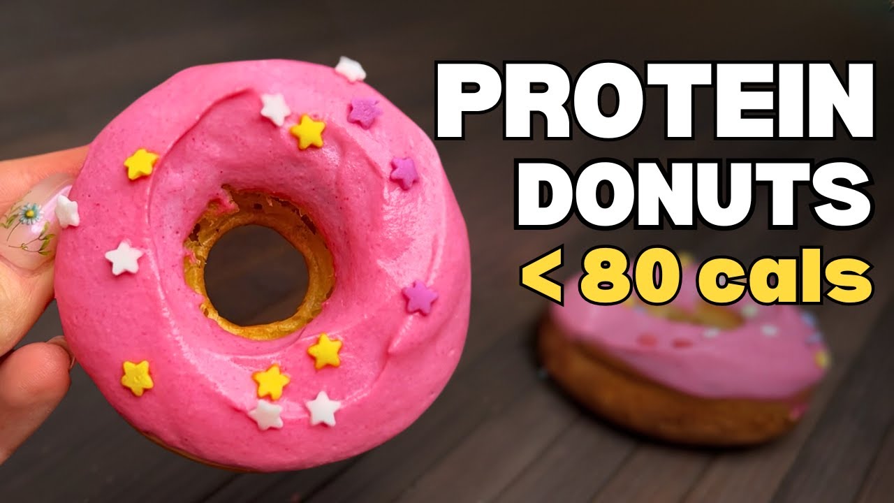 HEALTHIER DONUTS recipe - Eat TWO for One and GET SHREDDED!