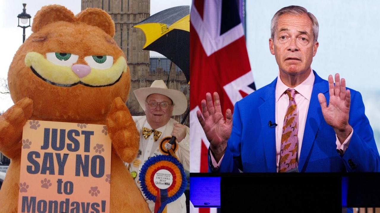 &bdquo;Totalny cyrk&rdquo;: Farage w obliczu wyzwania w wyborach uzupełniających ze strony lidera Monster Rav...
