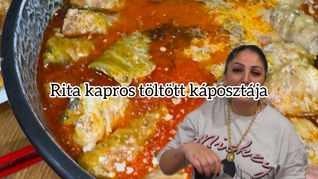 Anyós - Só konyhája (Rita kapros töltött káposztája) 🥬🥬🤤🤤