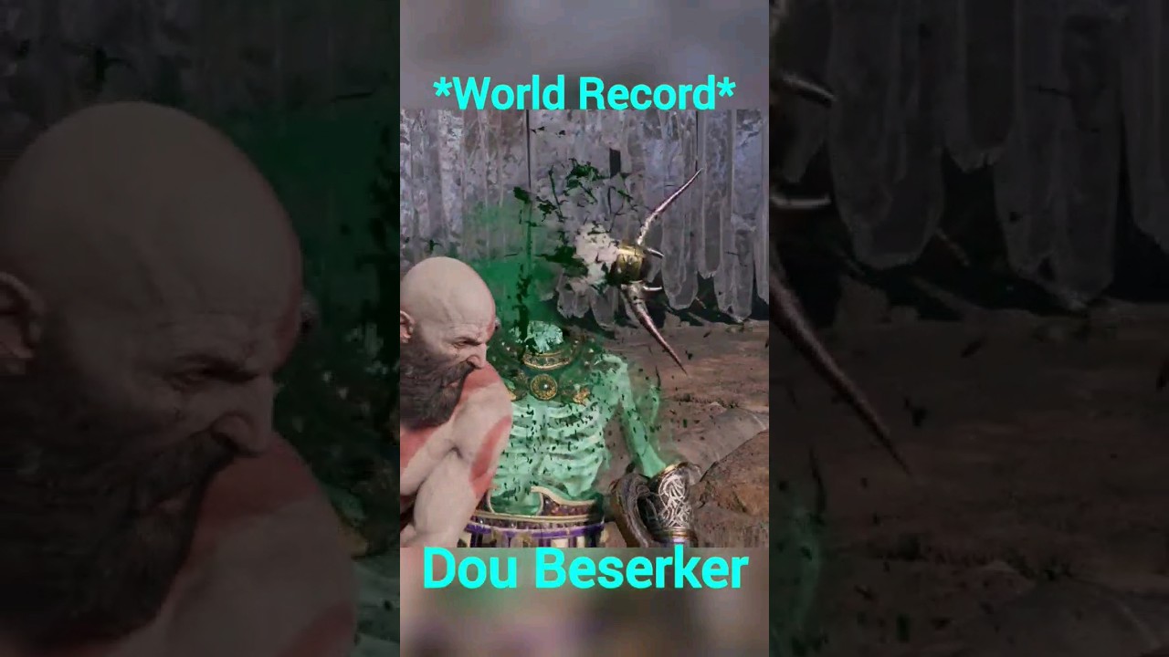 *World Record* Duo Beserker in 1 Shot #kratos #berserker