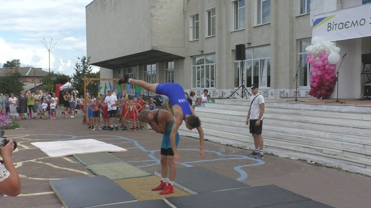 День міста Сновськ 2020 рік. Показові виступи юних спортсменів ВФСТ 