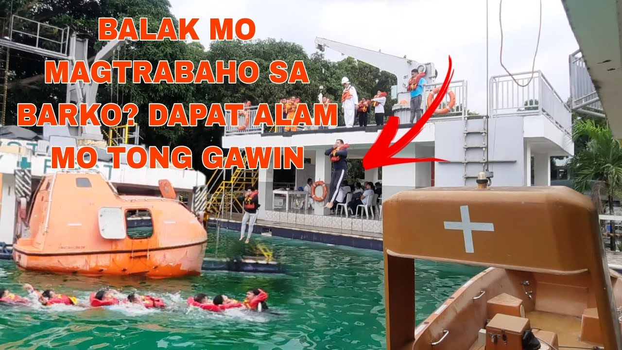 KAYA MO BANG TUMALON, SEAMAN FULL COURSE BASIC TRAINING SA NOTIP | PART 2 SURVIVAL TECHNIQUE
