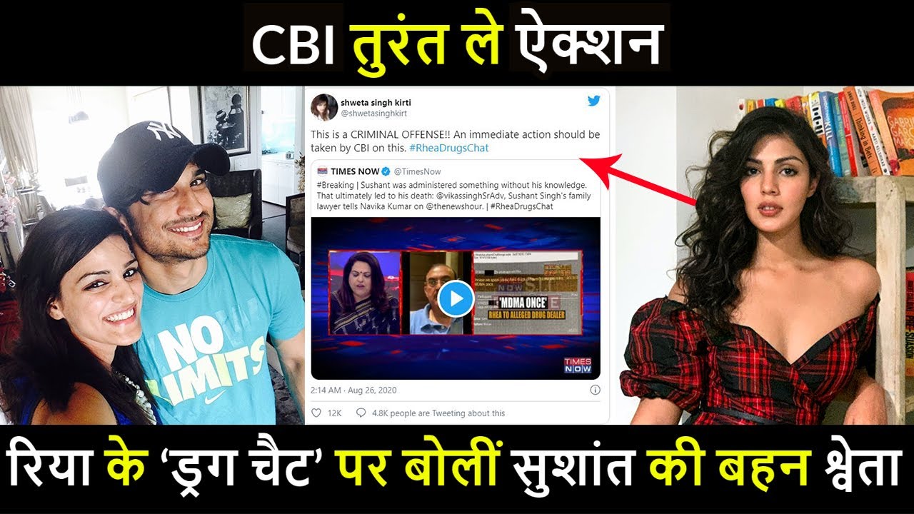 Shweta's reaction on Rhea's connection with drug dealer