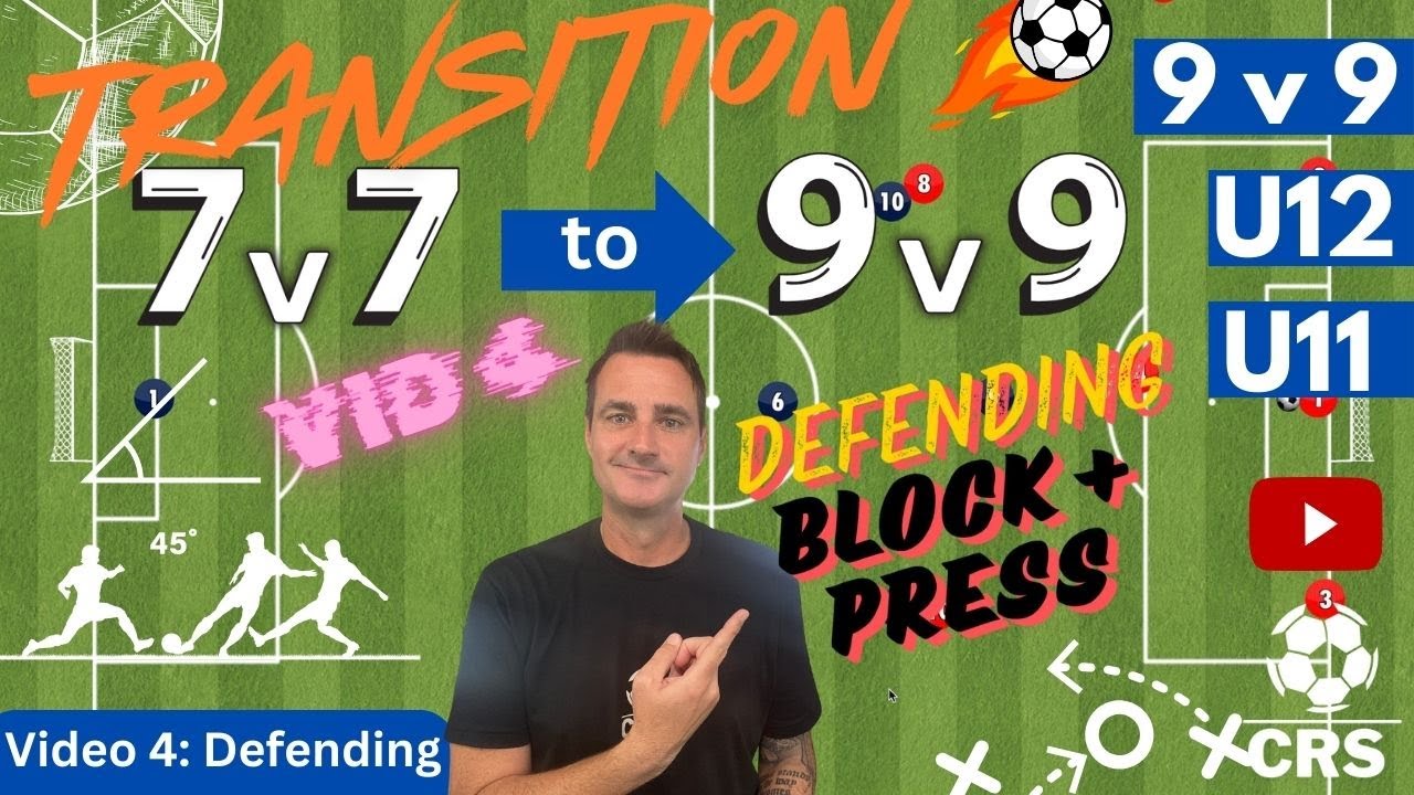 Defending at 9v9 - Blocks, Press, Corners
