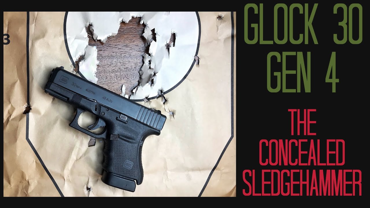 The Glock 30 Gen 4, a new favorite