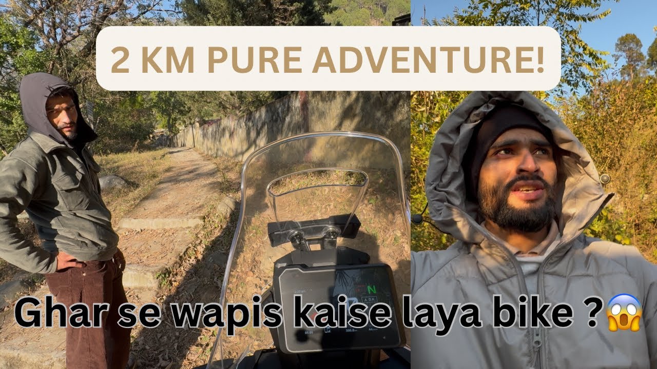 KTM Adventure 250 | 2 KM Pure Off-Road from Home to Duty | Part 1 | Daily Ride in Mountains