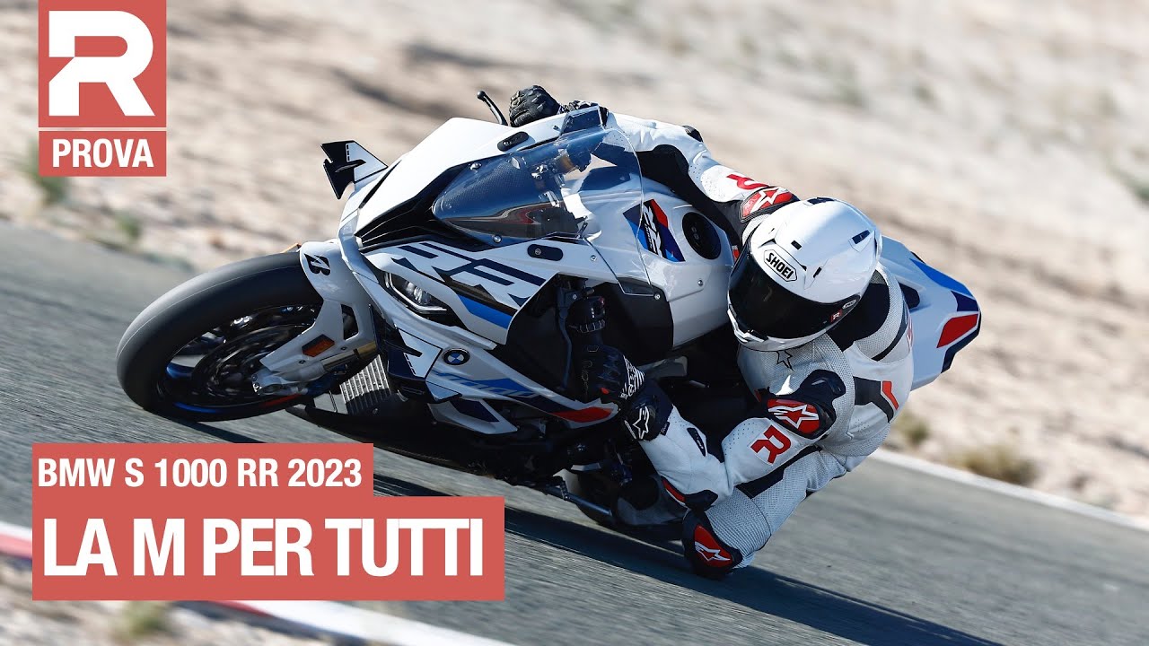 BMW S 1000 RR 2023 - Prova - In sella alla nuova Supersportiva di Monaco