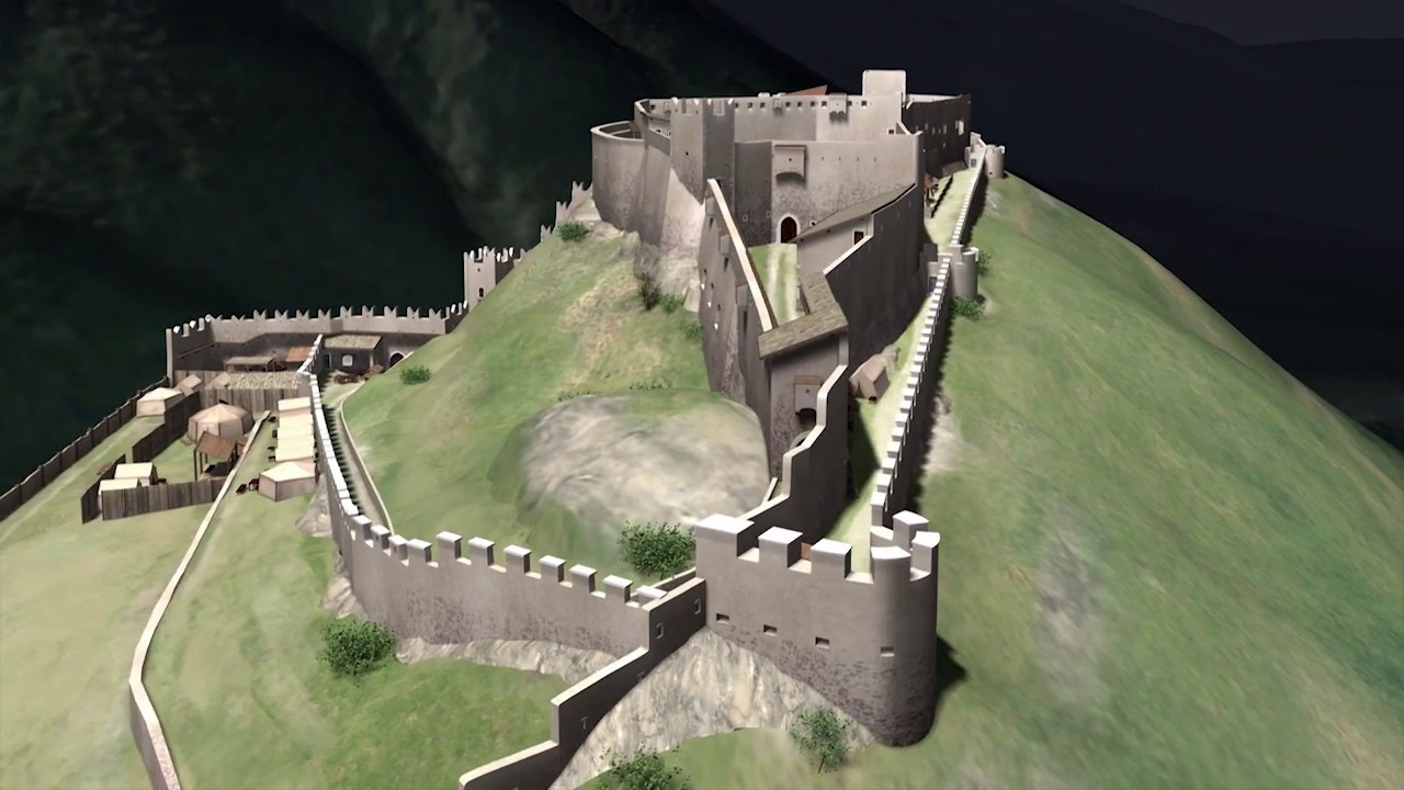 Castel Beseno. Le età della fortezza