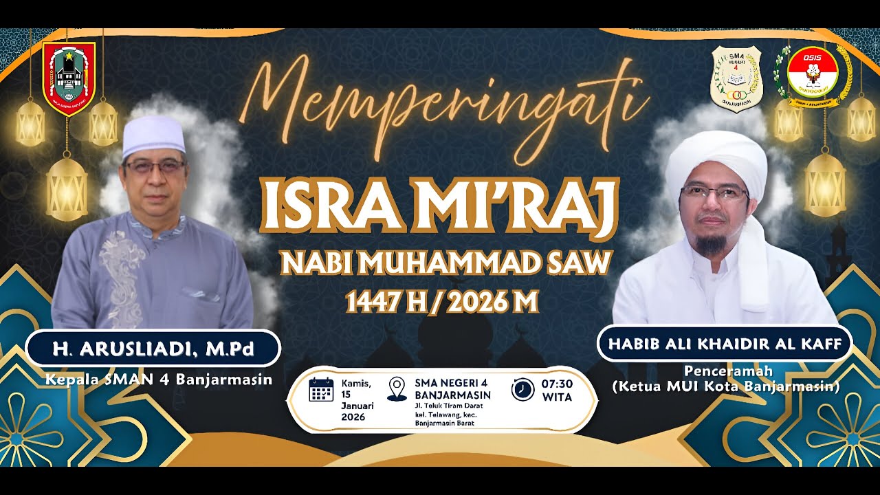 RECORDED Peringatan Isra Mi'raj Nabi Muhammad SAW 1443 H/ 2026 M