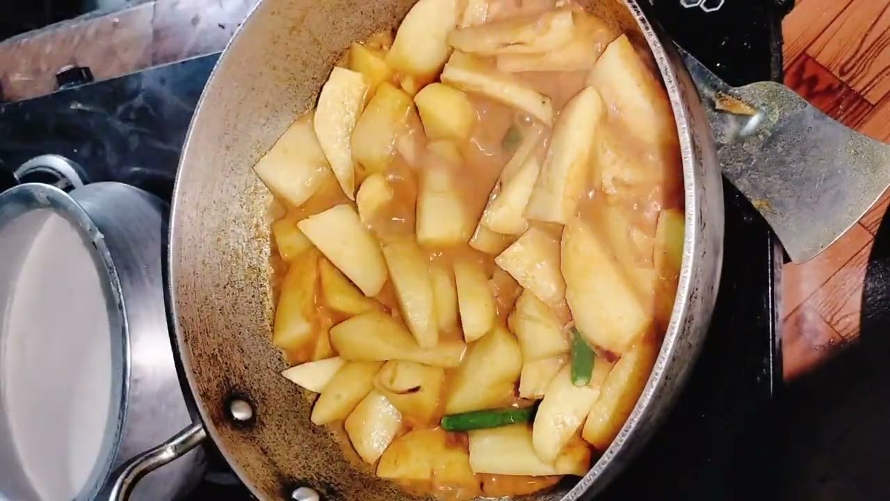 Fish potato curry 🍛