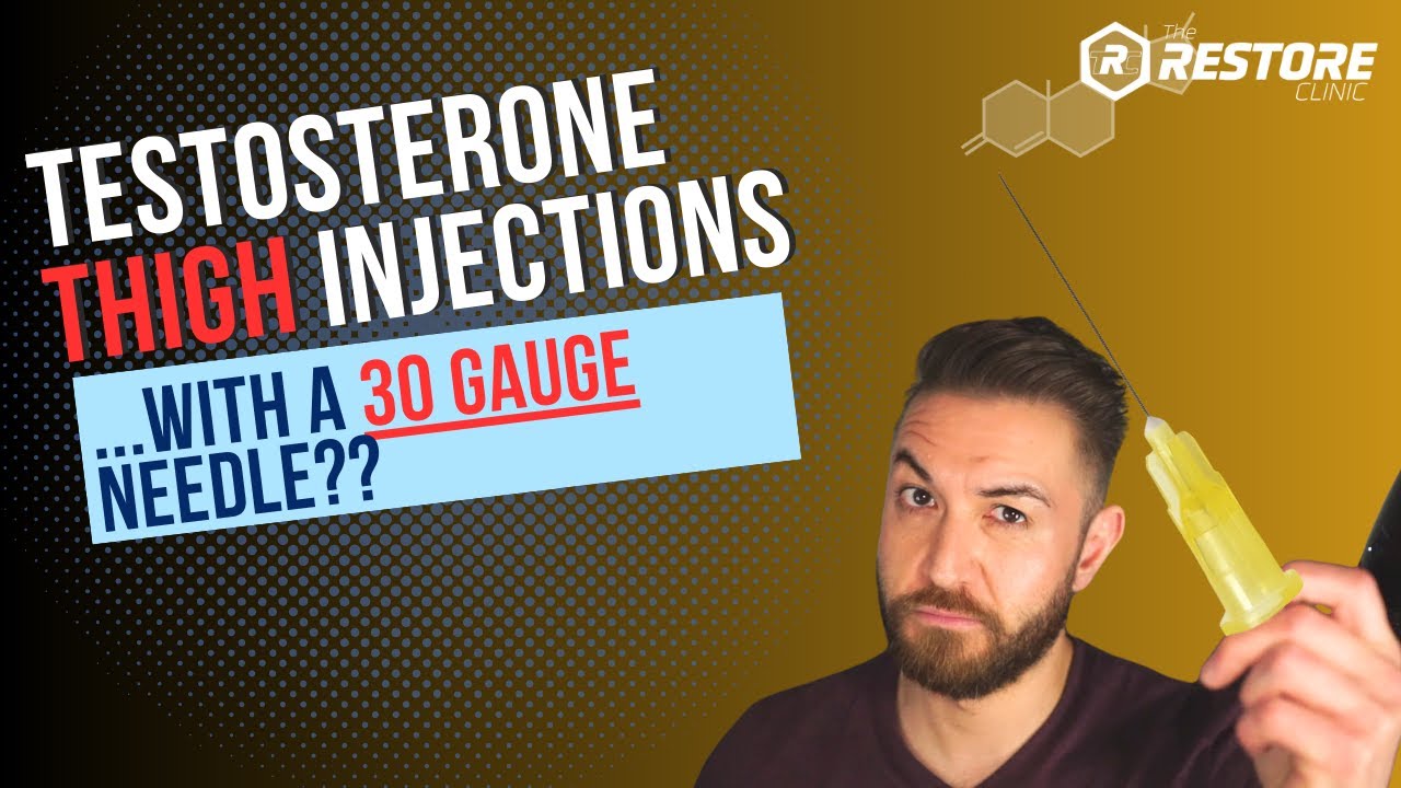 TRT thigh injection....with a 30g 1'' needle