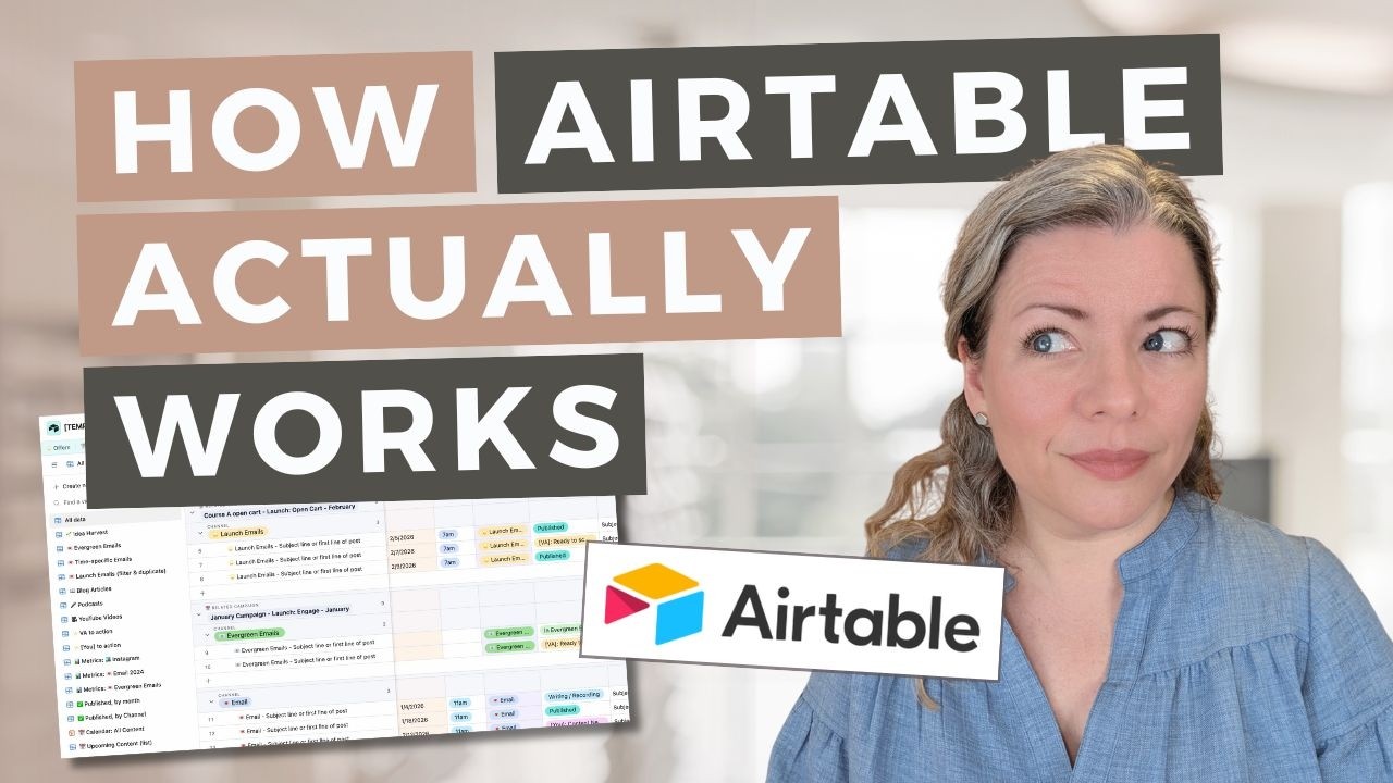 Airtable Basics for Small Businesses: A Clear Demo of What’s Possible