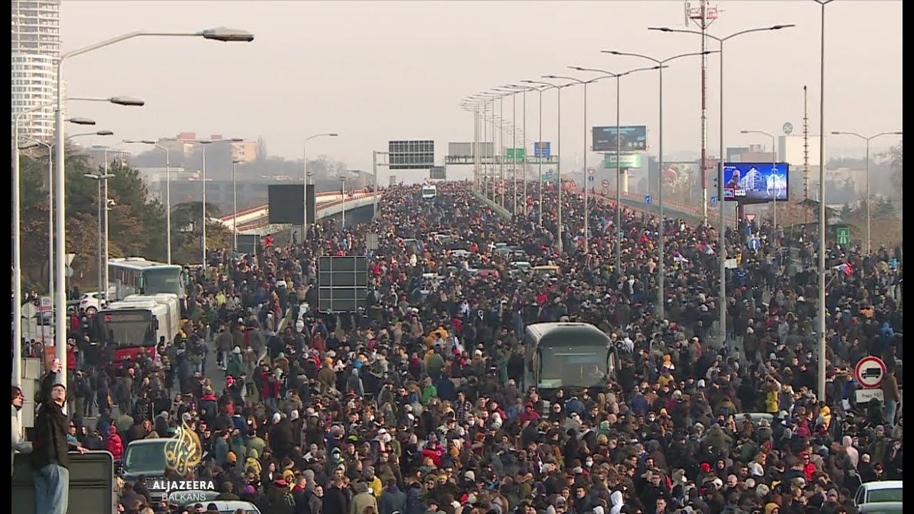 Srbija stala na dva sata: Protesti i blokada saobraćajnica