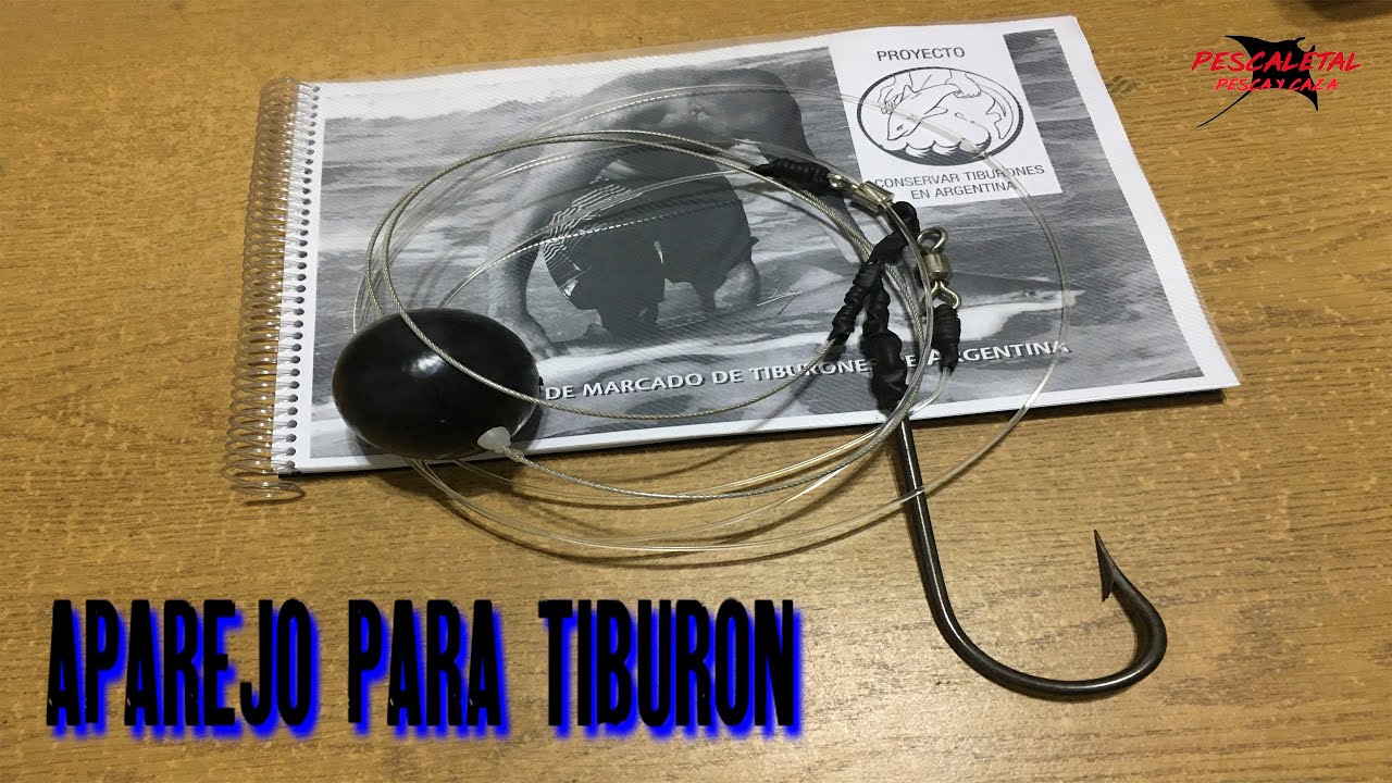 COMO HACER LINEA PARA PESCA DE TIBURON (FONDEADO)  | PescaLetal