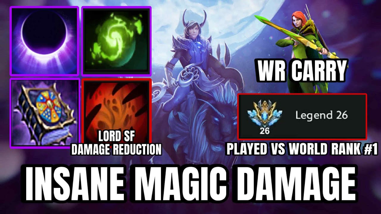 #68 Played vs WORLD RANK #1! INSANE MAGIC DAMAGE LUNA! Atomic War Dota 2 on Lord SF!