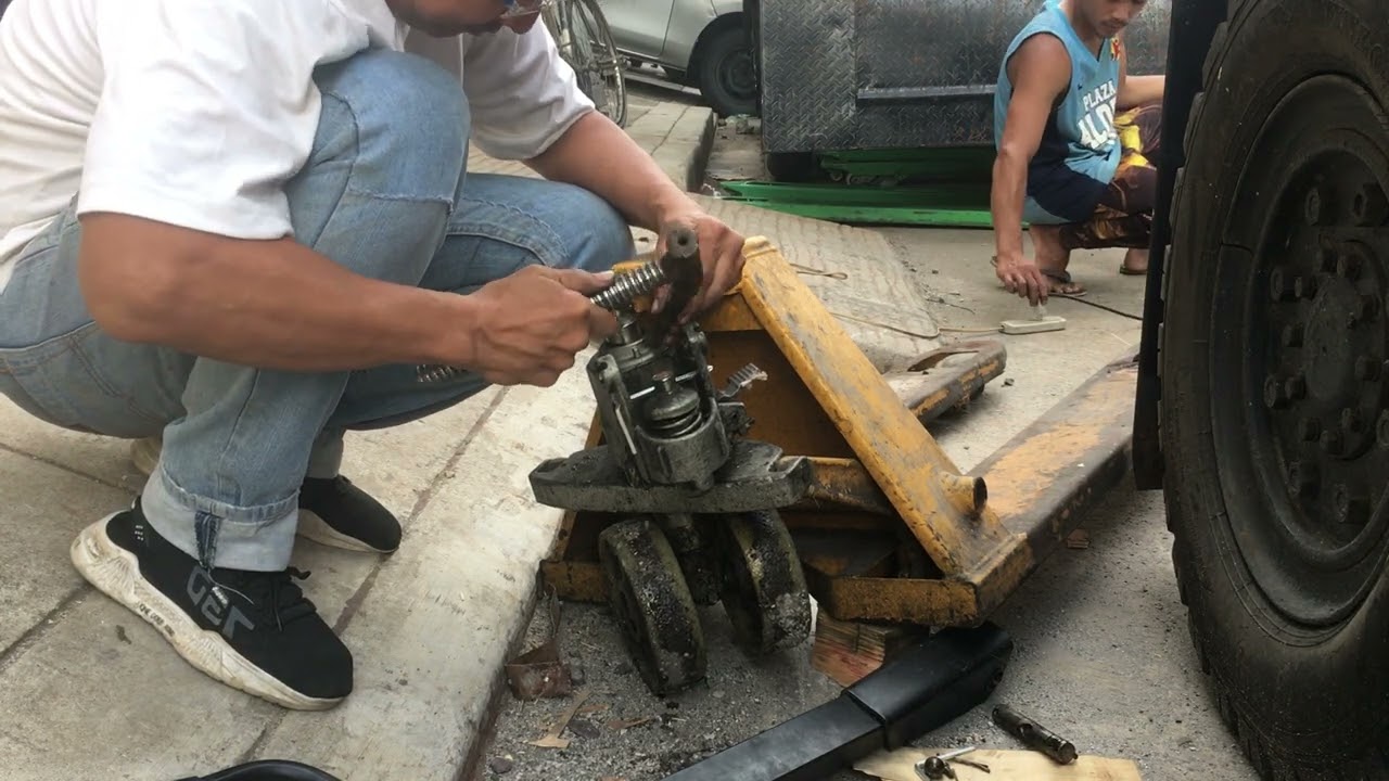 jack pallet truck hydraulic repair instructions 1