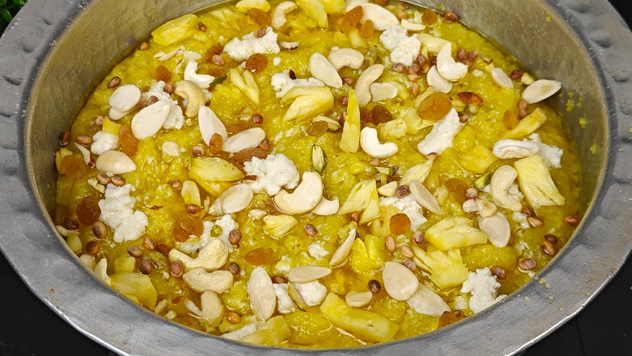 Pineapple Halwa Recipe | पाइनएप्प्ल का हलवा | Pineapple Sheera Recipe