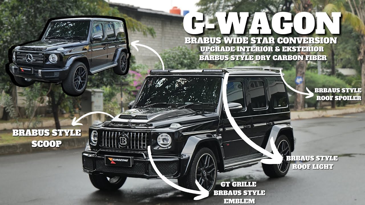 MODIFIKASI TOTAL BIKIN MERCY G-WAGON INI MAKIN SANGAR | EXTERIOR AND INTERIOR UPGRADE
