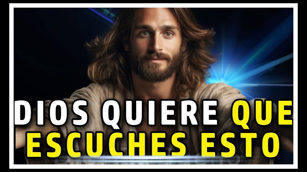 Dios te dice hoy: deja lo que estás haciendo, escucha ahora mismo este mensaje.