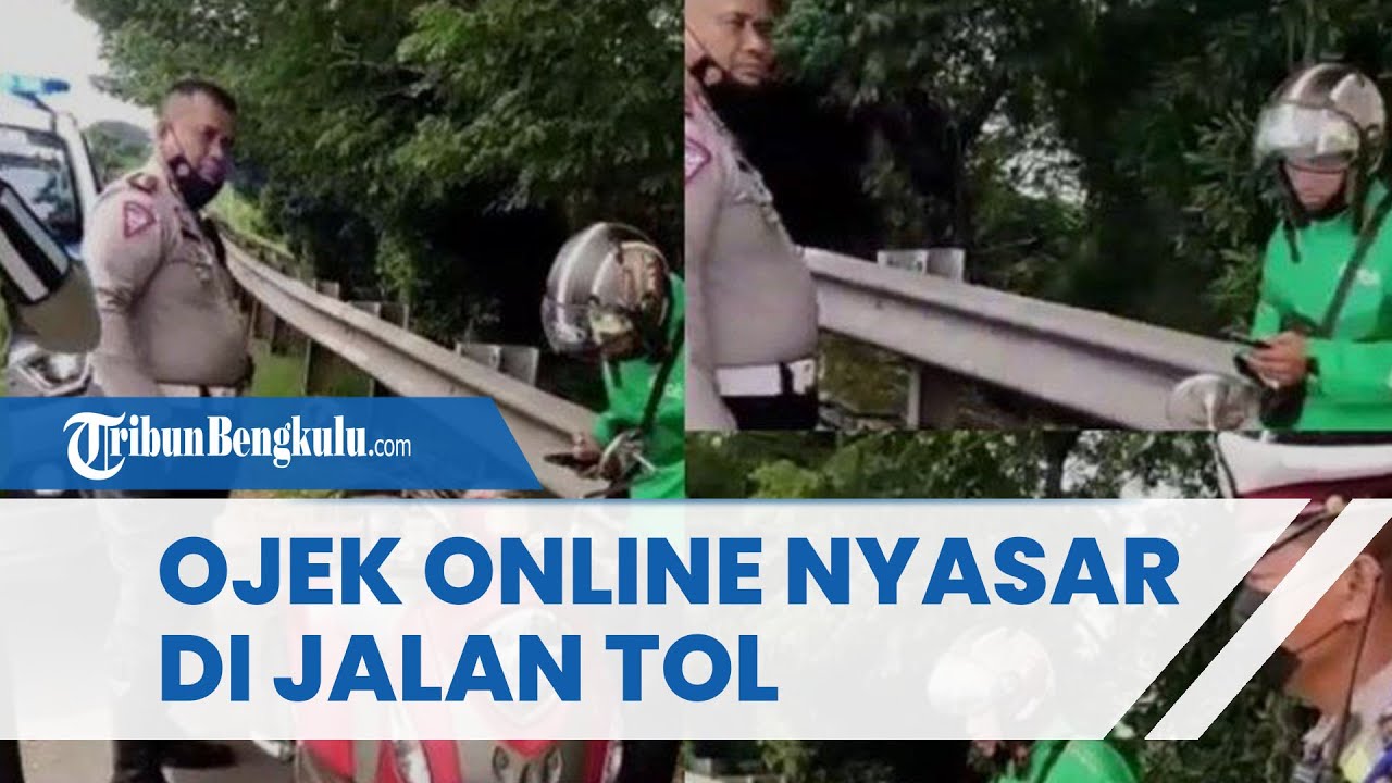 Viral Seorang Driver Ojol Tersesat di Jalan Tol, Mengaku Diarahkan Google Maps saat Antar Makanan