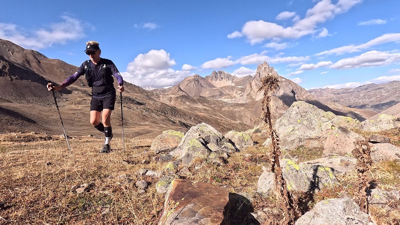 Massif des Cerces, Trail, Col du Chardonnet, Col de Roche Noire, Aiguillette du Lauzet, Hautes-Alpes