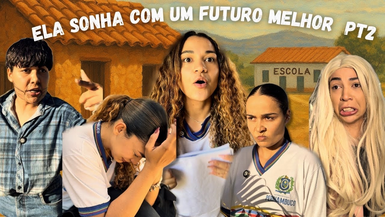 A MENINA DO INTERIOR QUE SONHA COM UM FUTURO MELHOR PT2 (novelinha) 